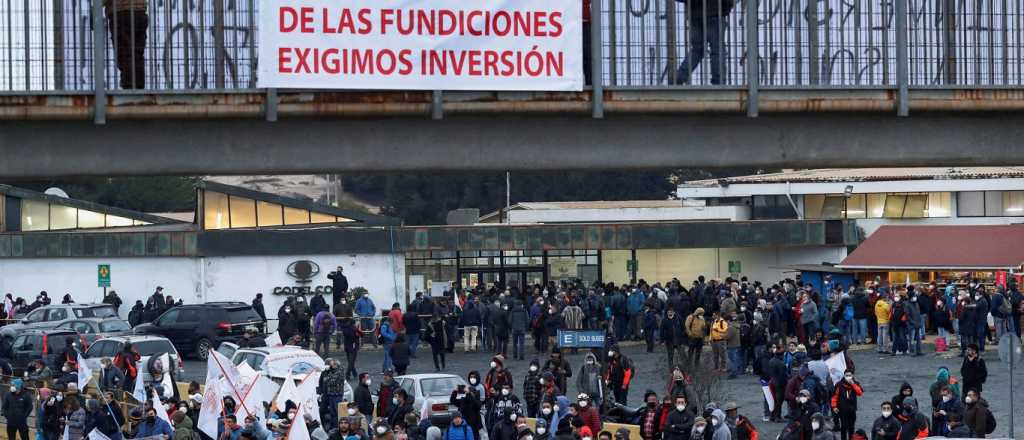 Chile: paro de trabajadores de Codelco, mayor empresa de cobre del mundo