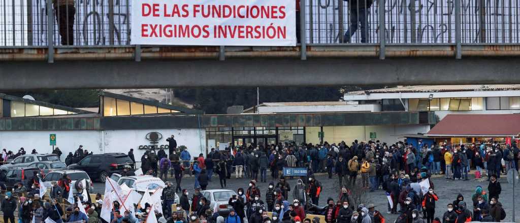 Chile: paro de trabajadores de Codelco, mayor empresa de cobre del mundo