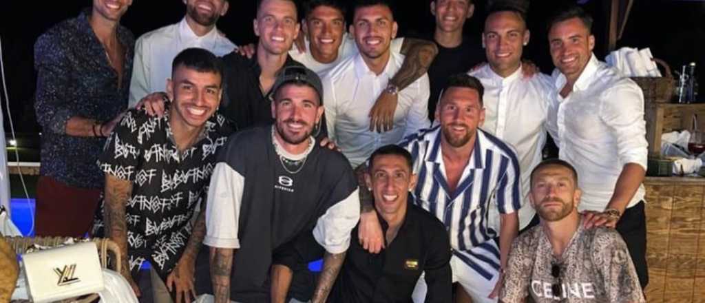 Las fotos del cumpleaños íntimo de Messi con sus amigos de la Selección
