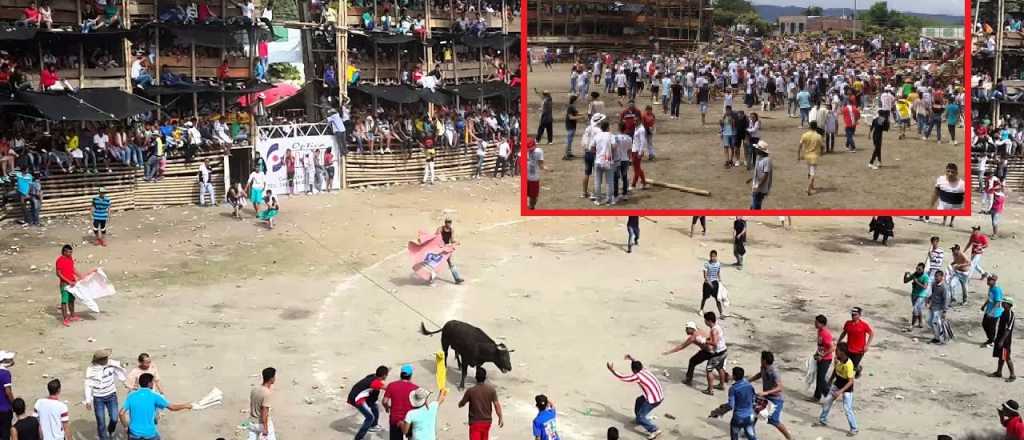 Video: cuatro muertos al derrumbarse una tribuna en una plaza de toros