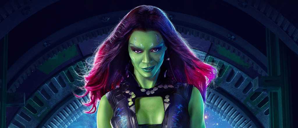 "Gamora" se mostró tomando mate en el set de Los Vengadores