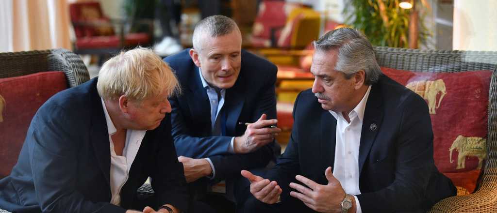 Reunión entre Alberto y Boris Johnson tuvo a Malvinas como contrapunto 