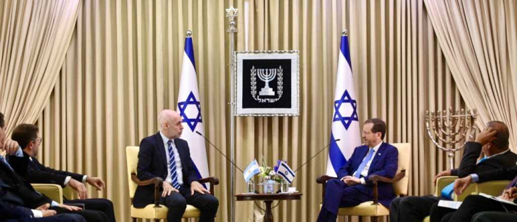 Larreta viaj&oacute; a Israel y asegur&oacute;: "Se puede bajar la inflaci&oacute;n"