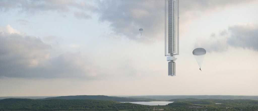 Cómo sería el primer rascacielos flotante del mundo