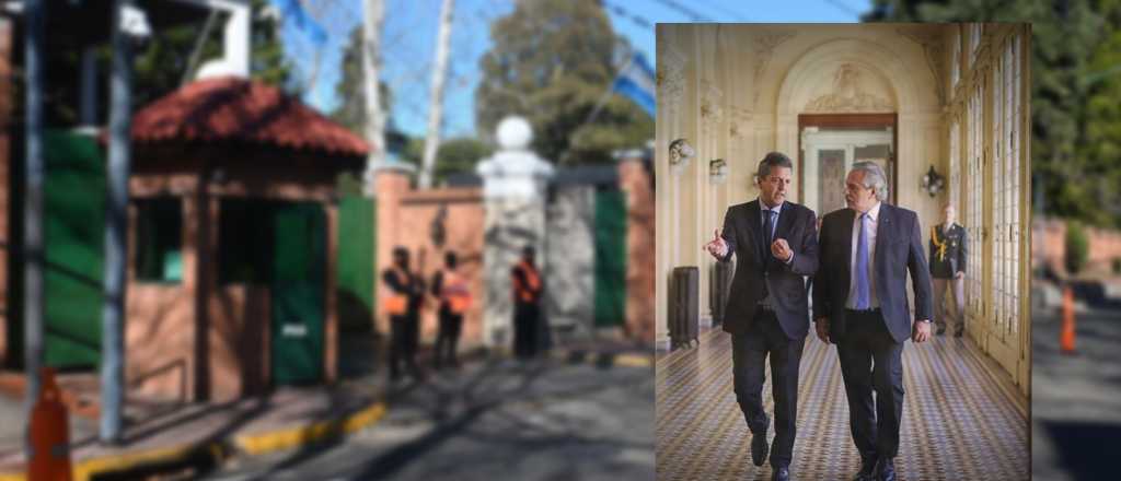Cumbre en Olivos con Sergio Massa por el sucesor de Guzm&aacute;n