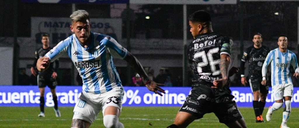 Racing no pudo con Sarmiento y todo terminó igualado