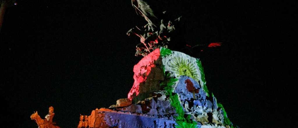El Cerro de la Gloria se iluminará con el espectáculo "Seamos Libres"