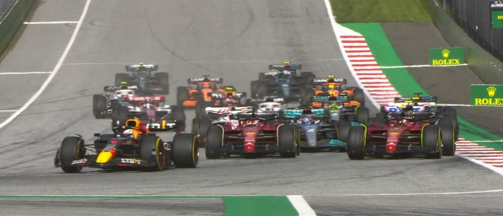 Verstappen se quedó con la carrera Sprint y largará primero en Austria