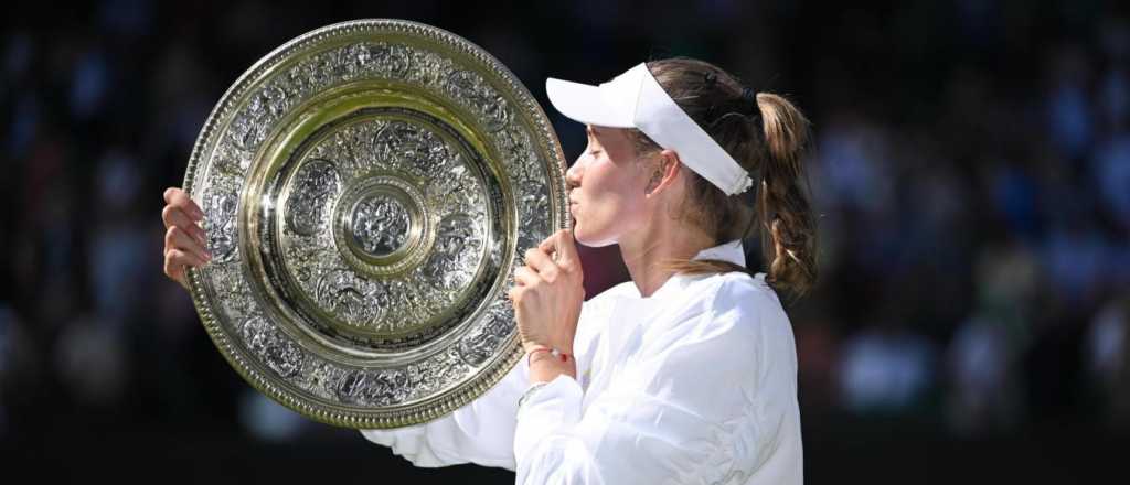 La kazaja Rybakina se consagró campeona en Wimbledon