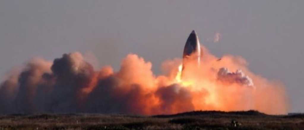 Explotó el propulsor de la nave que Musk quiere llevar a Marte