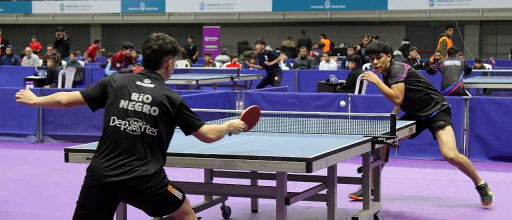 Comenzó con todo el Argentino de tenis de mesa en Mendoza