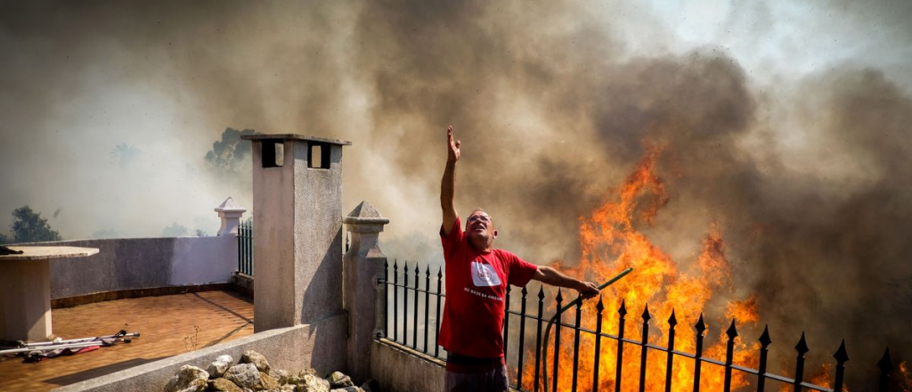 Ola de calor: preocupación por incendios forestales en Portugal, España y Francia