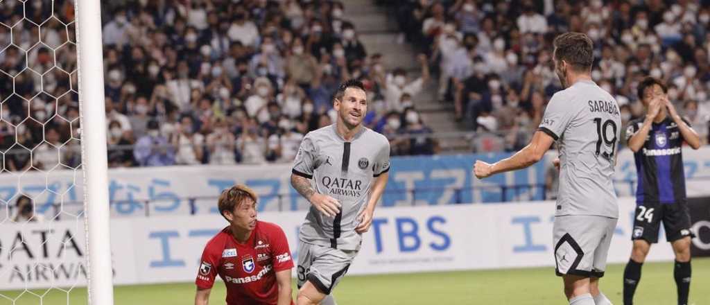 Video: el gol de Messi en la goleada del PSG en Jap&oacute;n