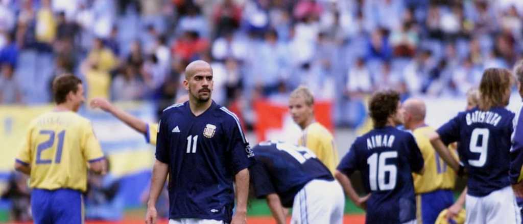 Video: FIFA reveló la historia del gesto que condenó a Verón en 2002