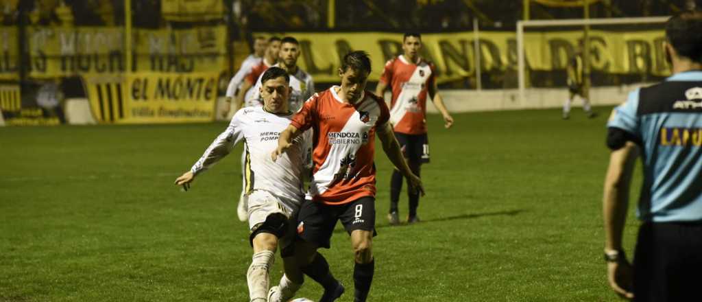 Con dos menos, Maipú cayó ante Almirante Brown