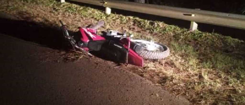 Un motociclista muri&oacute; atropellado en Tupungato