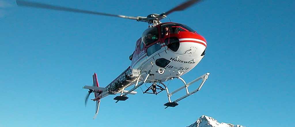 Un helicóptero se estrelló en el centro de Italia tras rescatar a un esquiador 