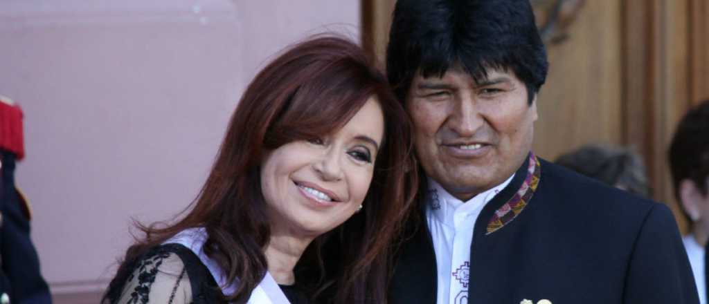 Evo Morales salió a respaldar a Cristina Kirchner y a Milagro Sala