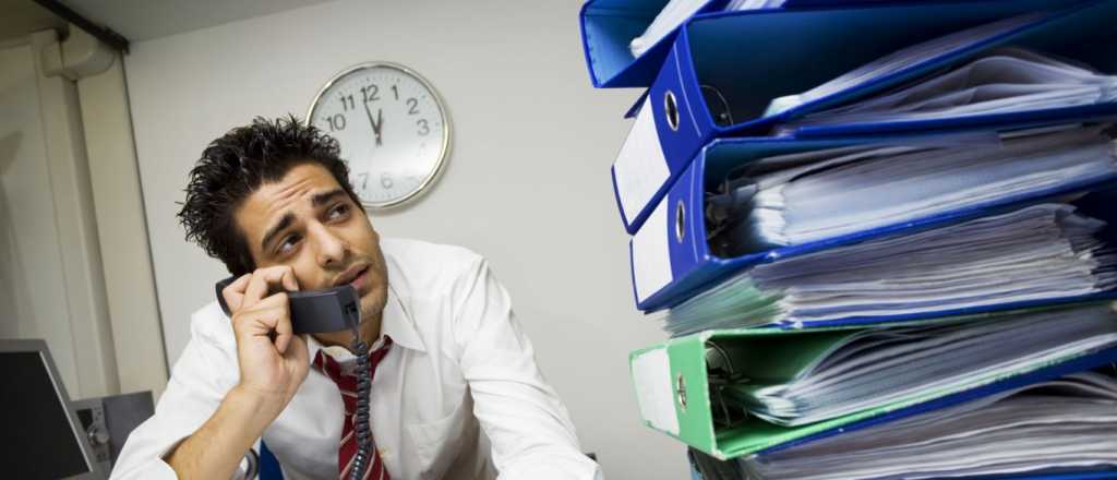 Los trabajadores más estresados del país están en Mendoza