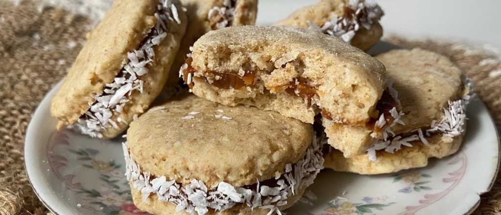 Ricos y sanos: c&oacute;mo preparar alfajores de coco integrales