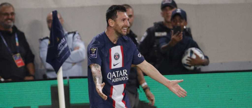 Video: Messi y un golazo maradoniano para darle un nuevo título a PSG