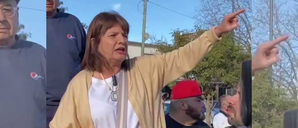 Videos: Patricia Bullrich fue abucheada por vecinos en La Matanza