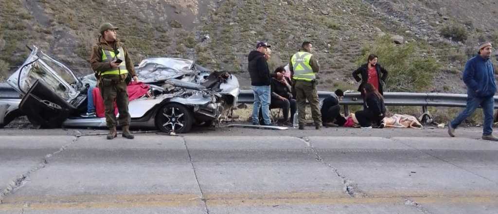 Murió una persona en accidente entre un camión argentino y un auto chileno