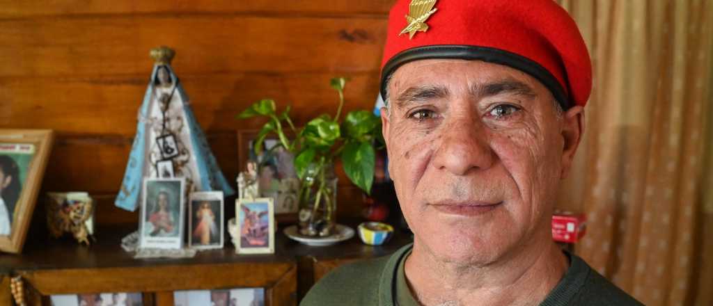 La emoción de un veterano de Malvinas reconocido por Godoy Cruz