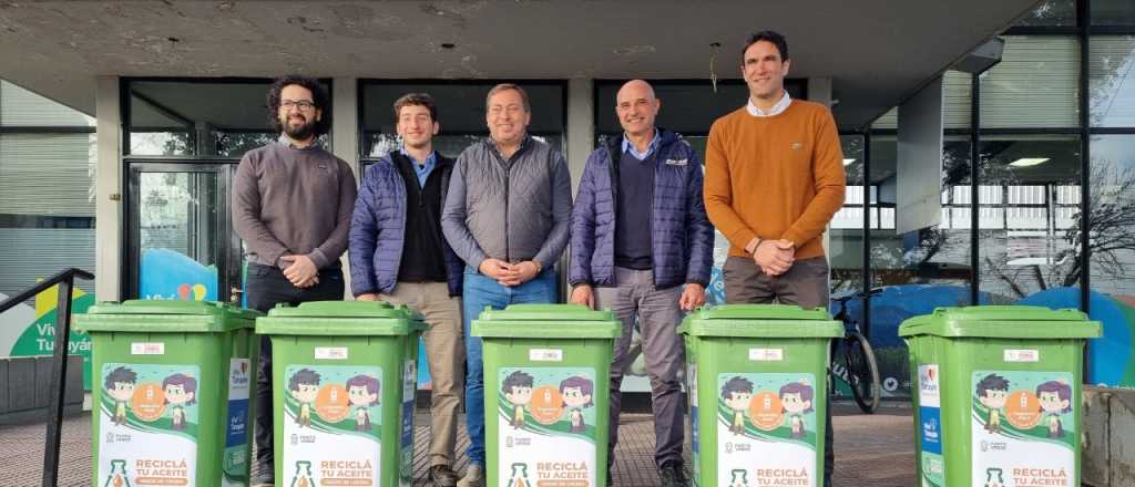 Tunuyán instalará contenedores para reciclar aceite de cocina