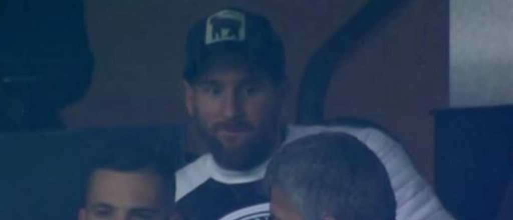 Por quién hinchó Lionel Messi en la final entre River y Boca en Madrid