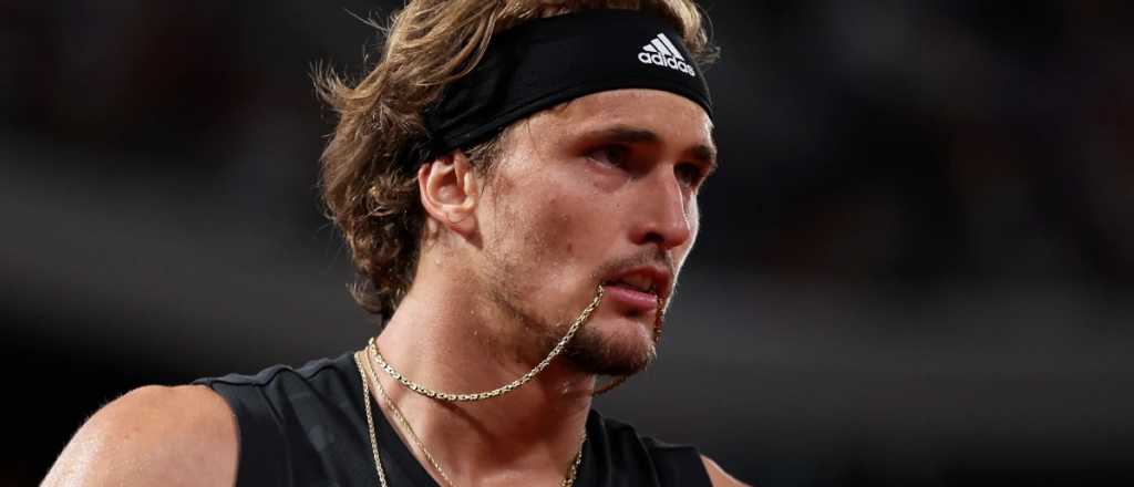 Video: el tenista alemán Zverev frenó un partido por un grito nazi