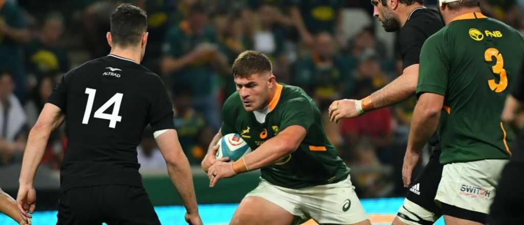 Sudáfrica superó a Nueva Zelanda en el inicio del Rugby Championship