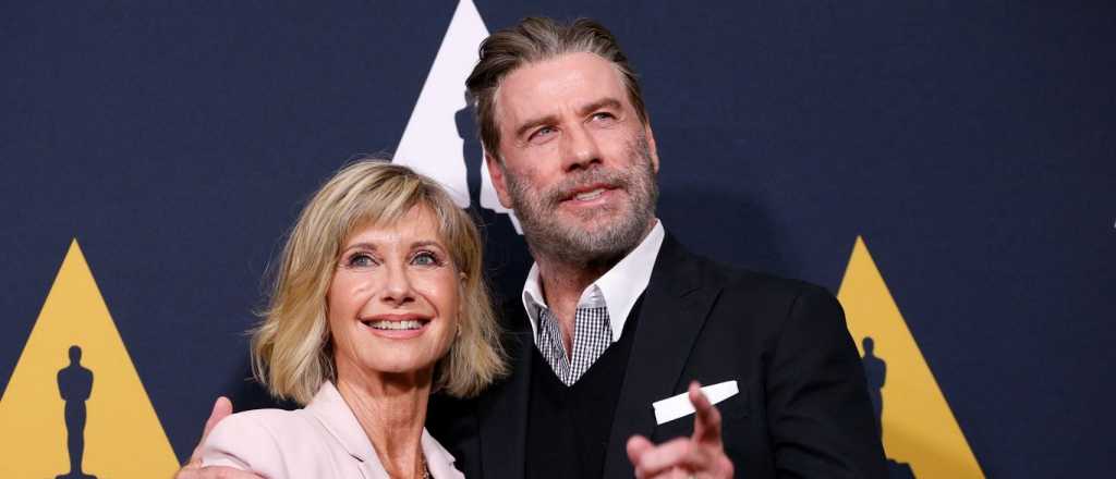 Muri&oacute; Olivia Newton-John y John Travolta le dedic&oacute; un sentido mensaje