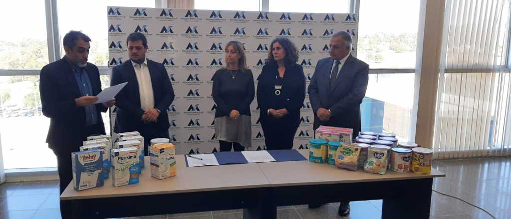 Salud recibió la leche que pagaron los que violaron la cuarentena en Mendoza