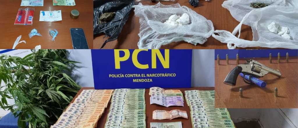 Desbaratan varios kioscos de droga en Las Heras y San Mart&iacute;n