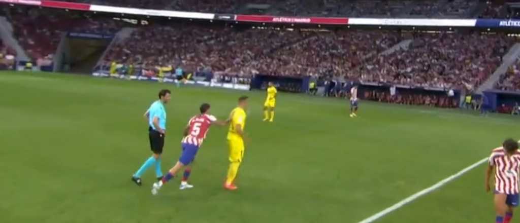 Video: De Paul se enojó y empujó a un compañero de la Selección