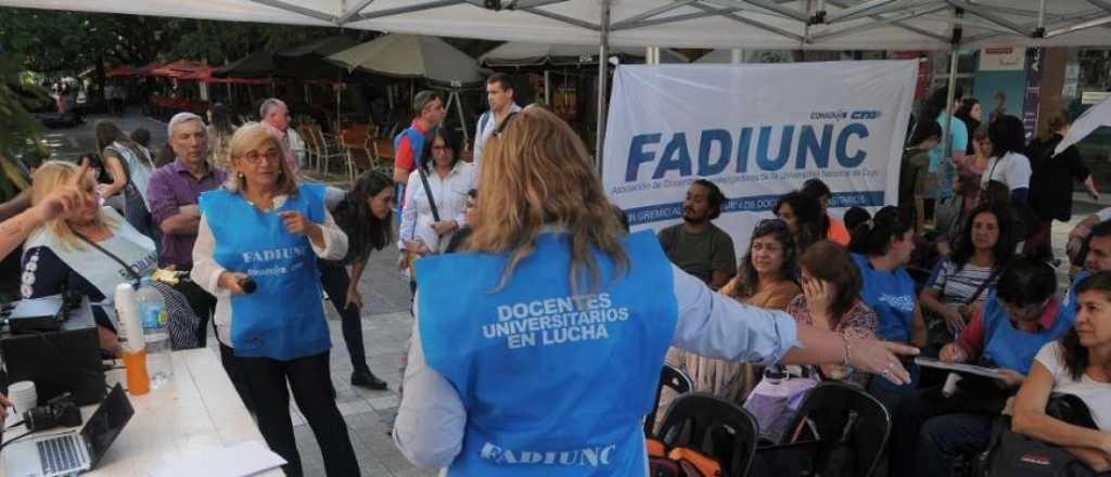 Paro: nuevas autoridades de la UNCuyo llaman a FADIUNC al diálogo