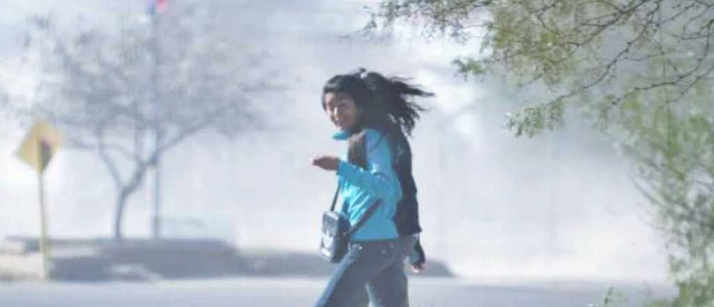 Alerta amarilla por fuertes vientos en Mendoza