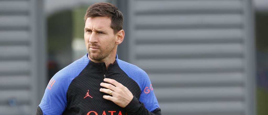Sorpresa en PSG: por qué Galtier no dejó entrenar a Messi