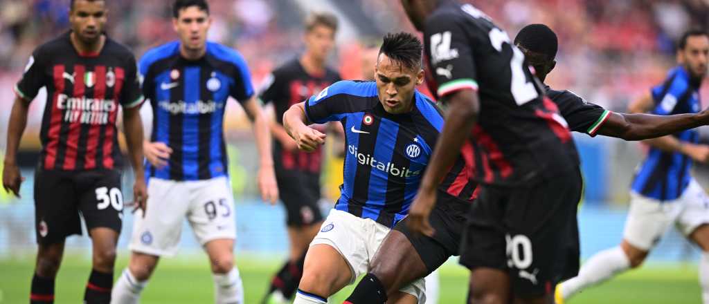 Lautaro y Joaqu&iacute;n Correa, con las manos vac&iacute;as en el c&aacute;sico milan&eacute;s