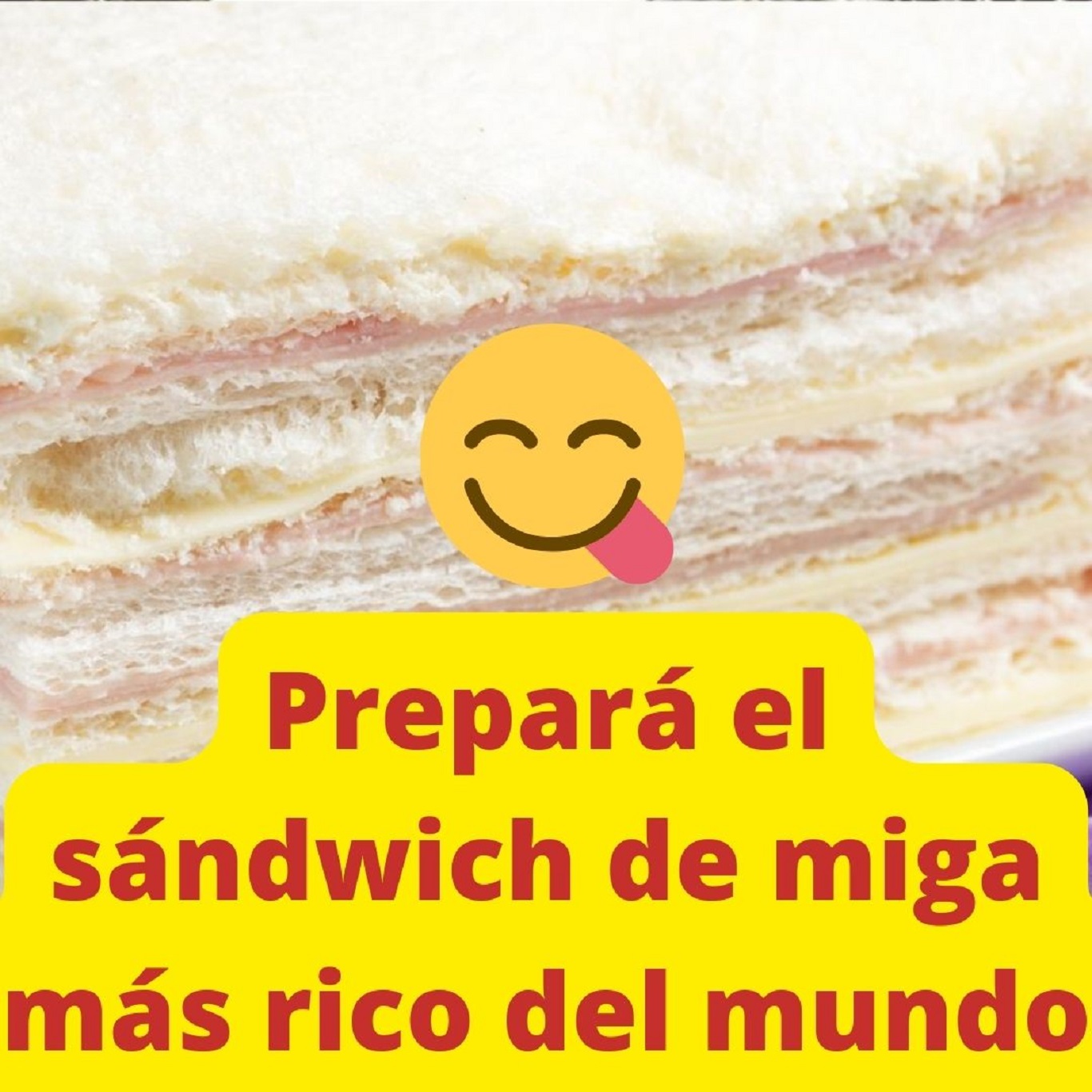 Top 56+ imagen receta de sándwich de miga Abzlocal.mx