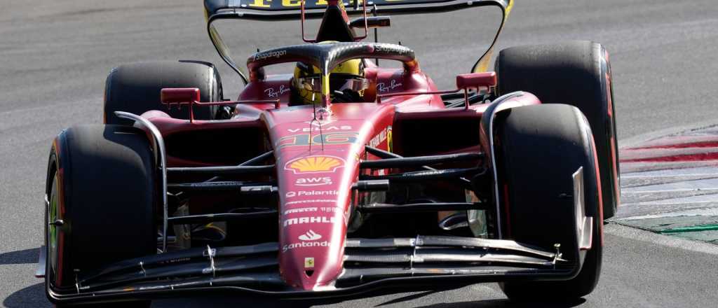 Leclerc hizo la pole position y Ferrari renace en Monza