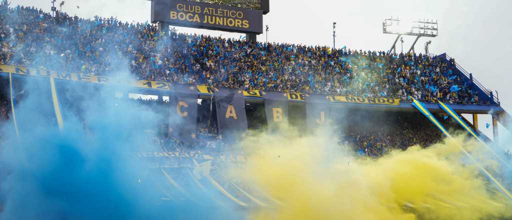 Video: espectacular recibimiento de los hinchas de Boca en el Superclásico