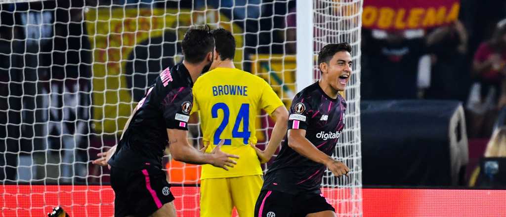 Video: Dybala entr&oacute;, meti&oacute; un golazo y encamin&oacute; la goleada de la Roma