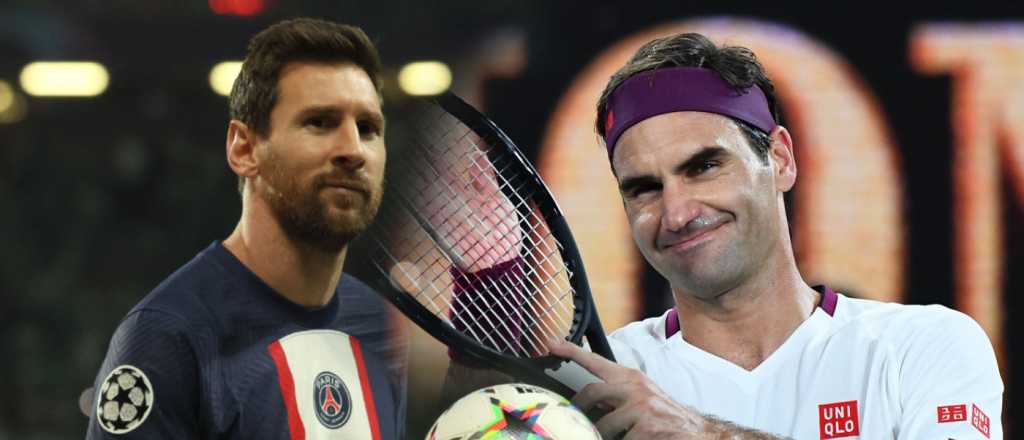 El mensaje viral de Leo Messi tras conocer que se retira Roger Federer