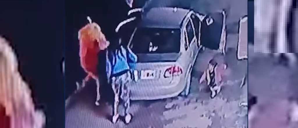 Video: así fue el robo de la banda de payasos en Las Heras
