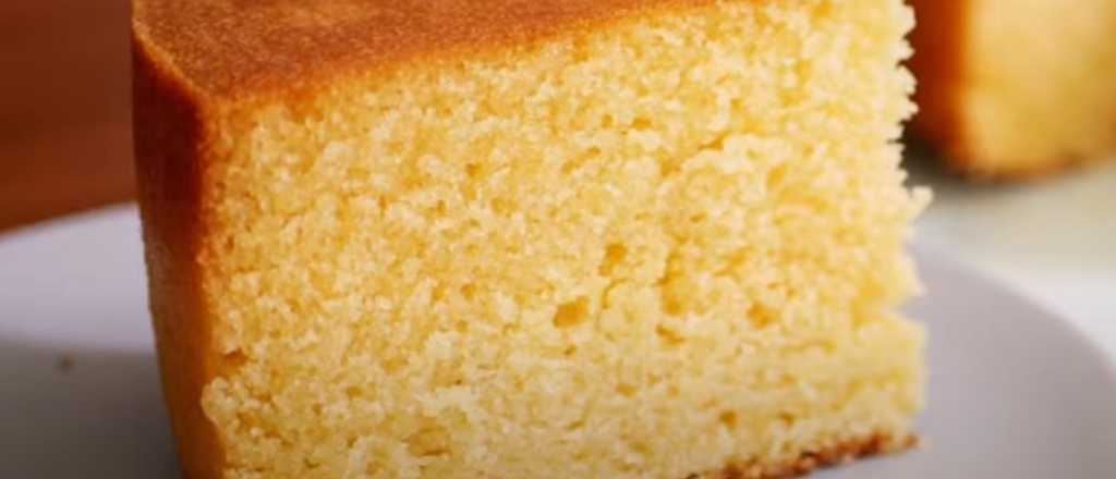 En solo 15 minutos, prepara una deliciosa torta esponjosa