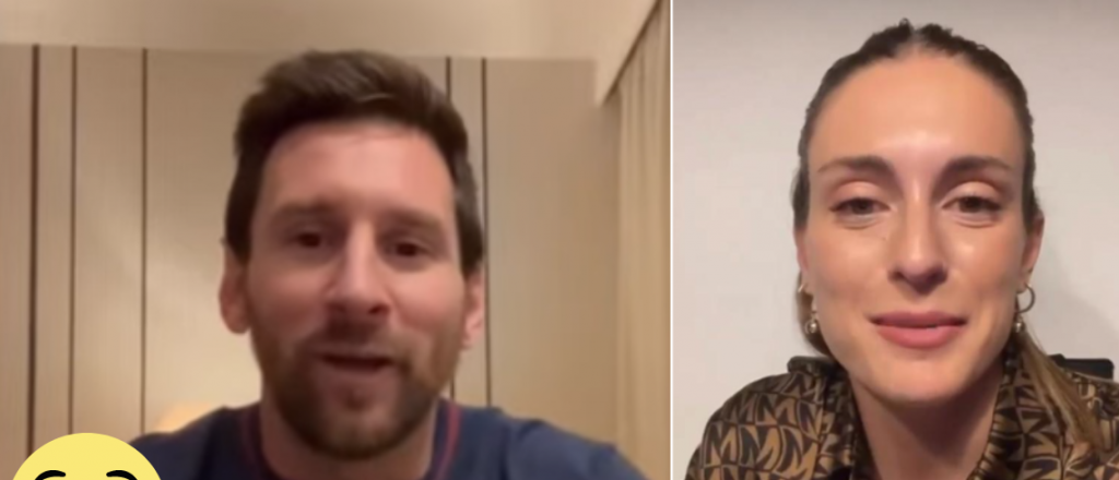 Video: Messi salud&oacute; a una mendocina por su cumplea&ntilde;os