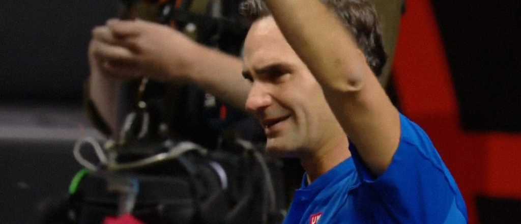 Federer no aguantó las lágrimas tras su emotiva despedida del tenis