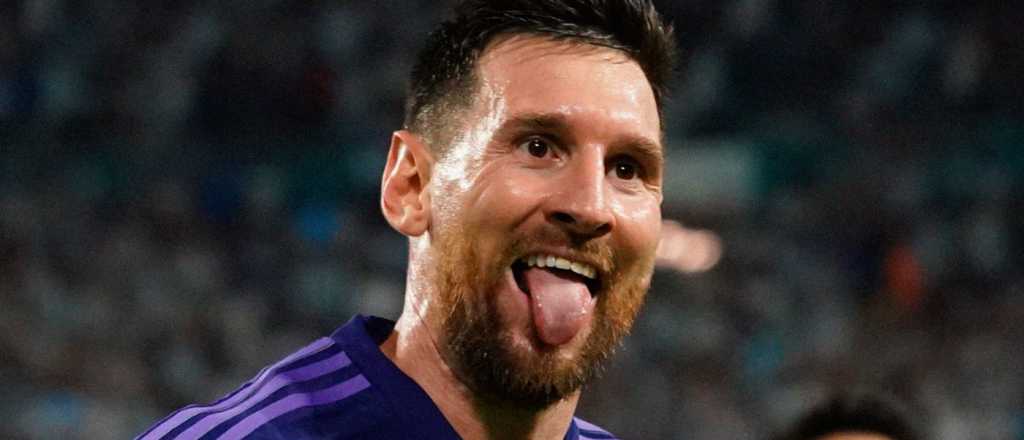 Video: el golazo con magia pura de Messi que hizo delirar a Argentina
